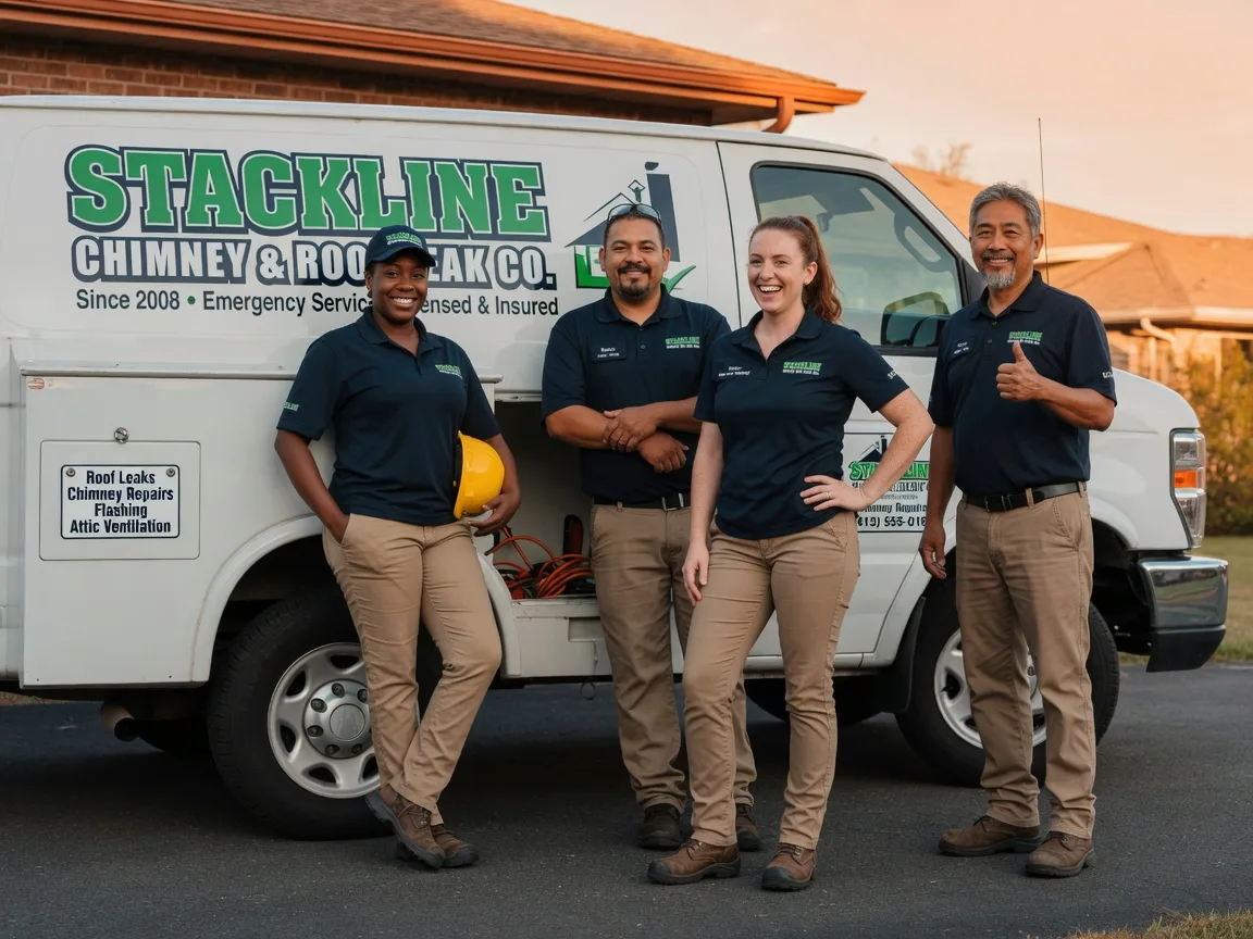 Chimney flashing repair company in Sabine, WV